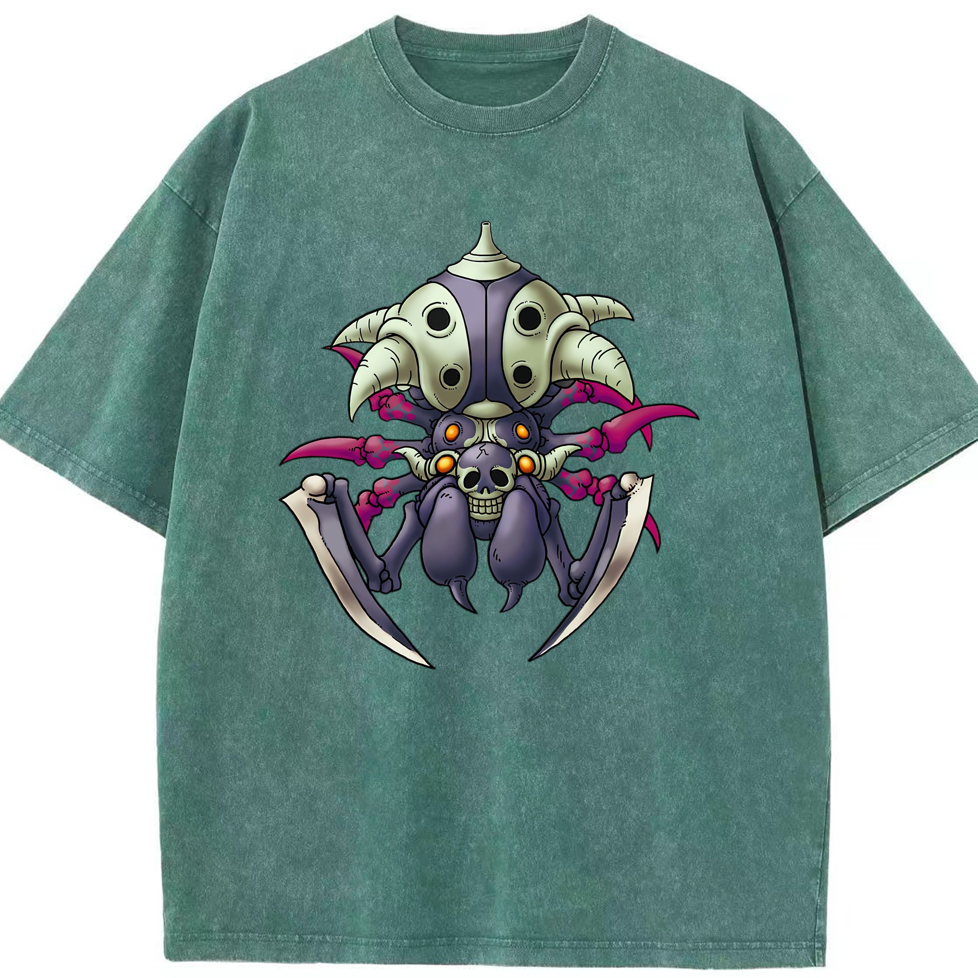 （画像用） ドラゴンクエスト Doragon Kuesuto Dragon Quest 綿100% ヴィンテージ風 半袖Tシャツ（フロントプリント）